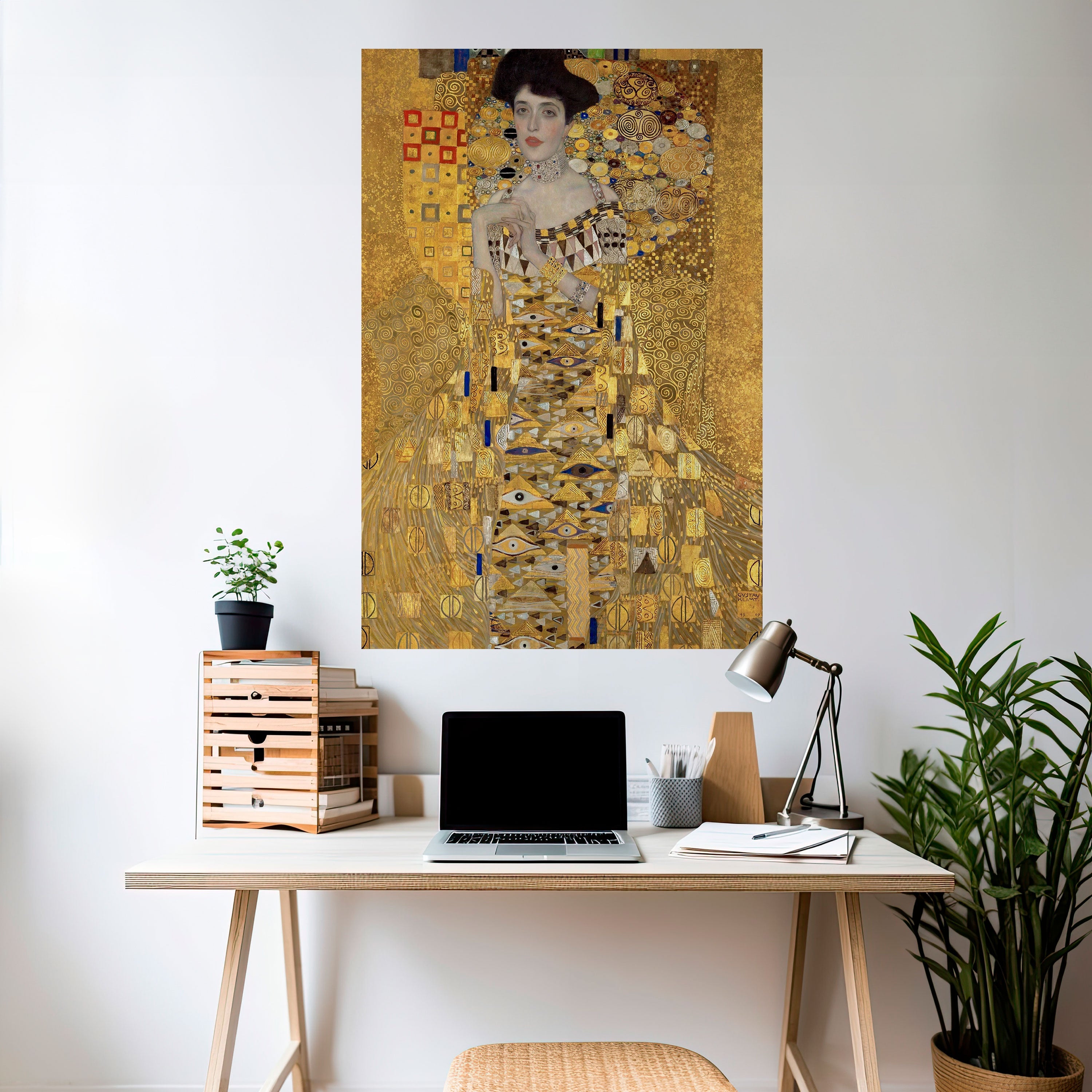 PORTRAIT OF ADELE Peel and Stick Vertical Poster