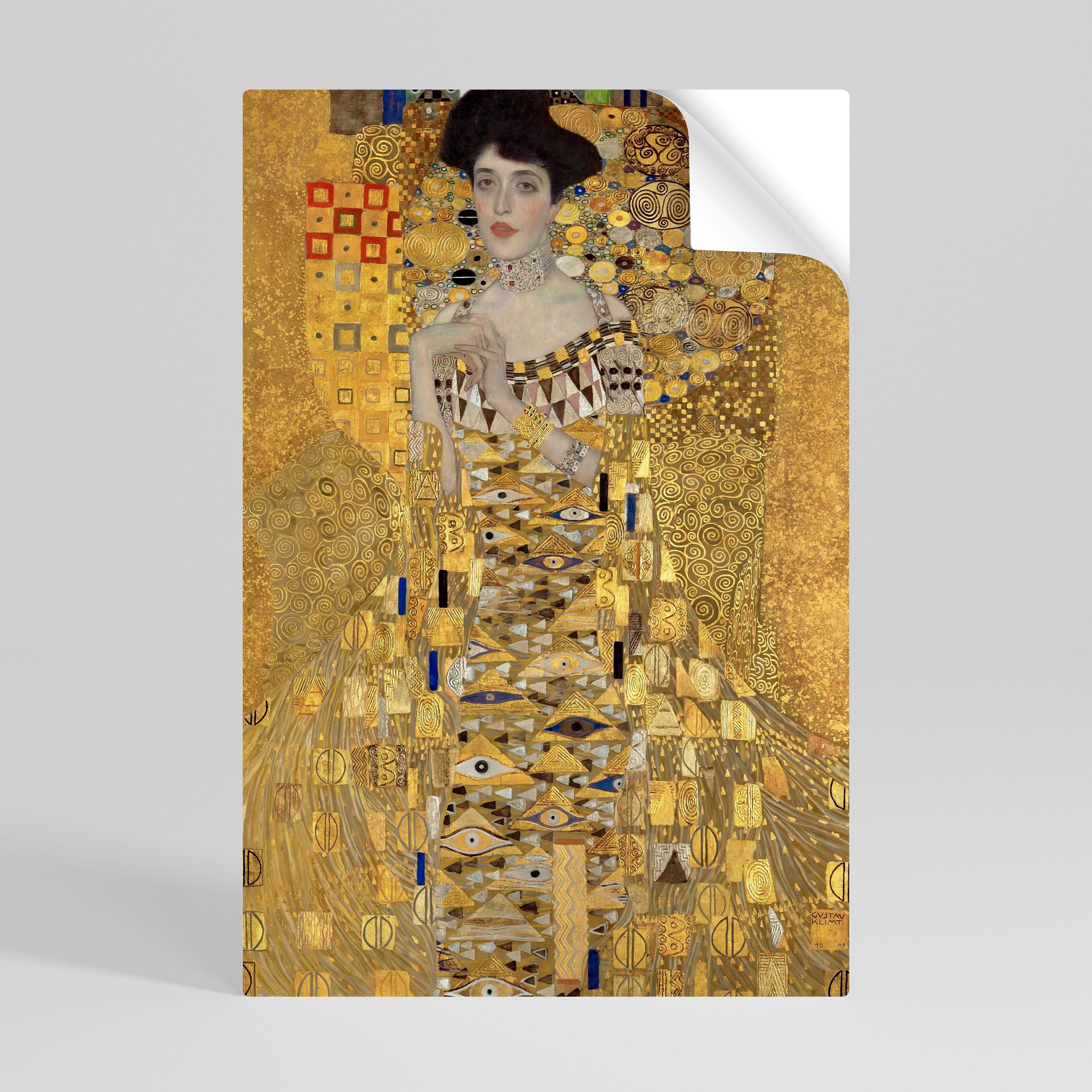 PORTRAIT OF ADELE Poster Vertical Autocolante