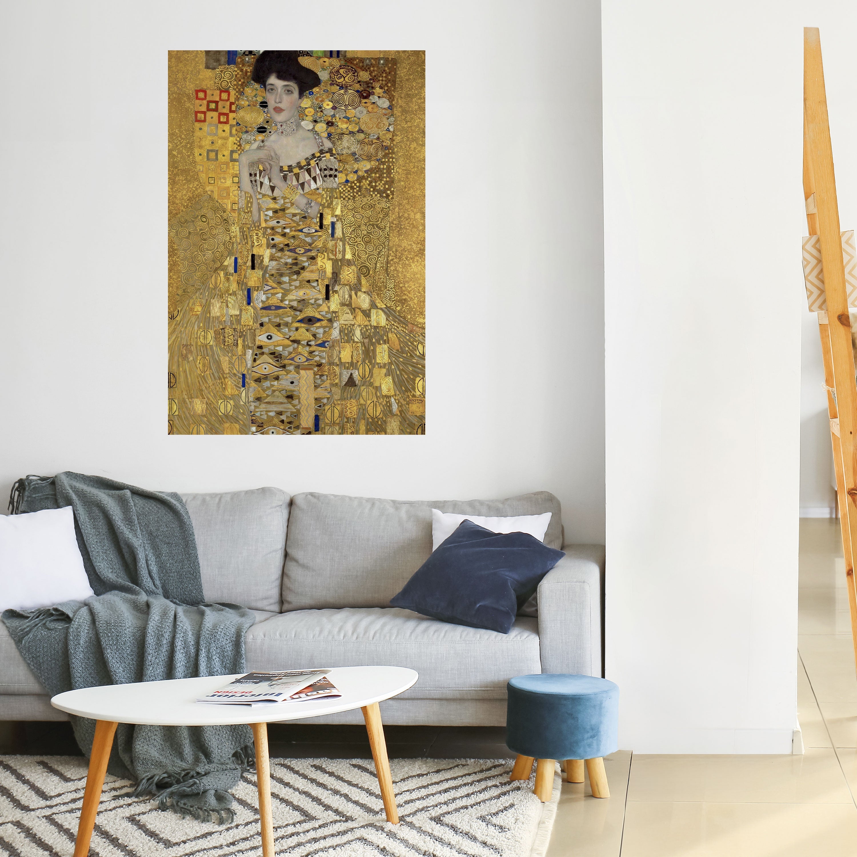 PORTRAIT OF ADELE Peel and Stick Vertical Poster