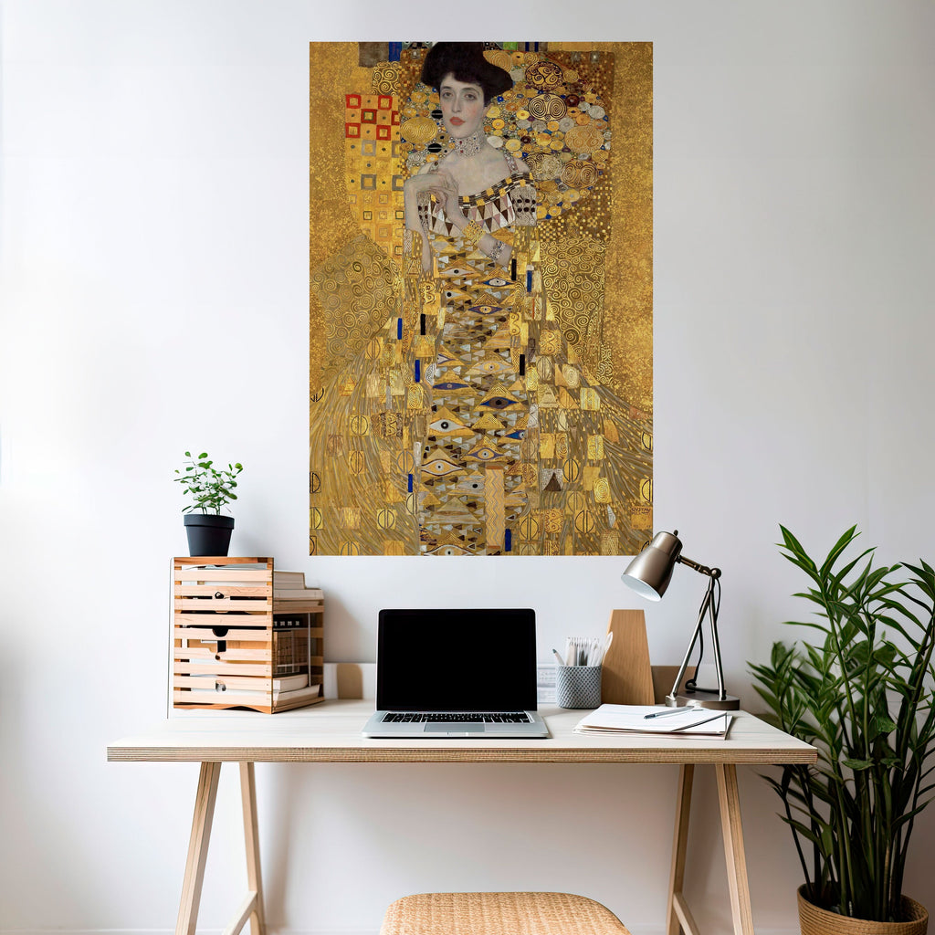 PORTRAIT OF ADELE Peel and Stick Vertical Poster