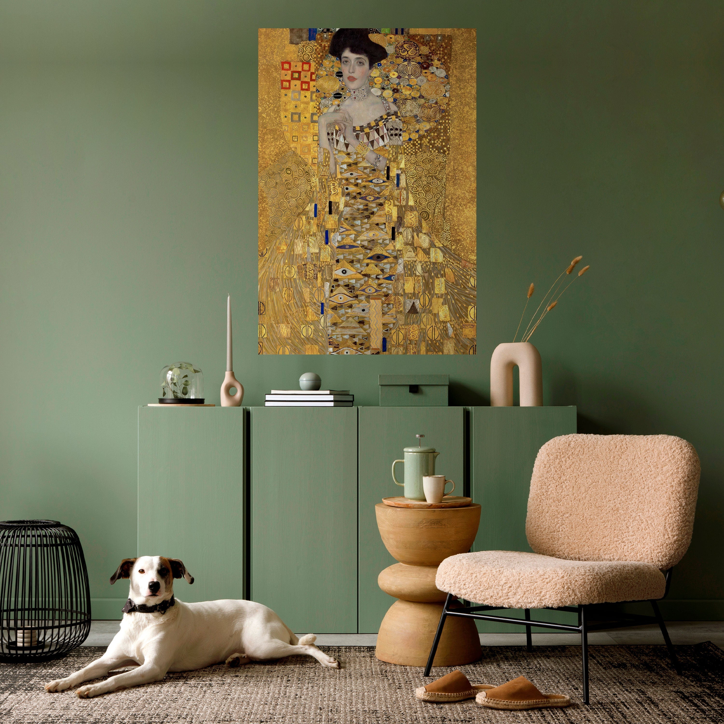 PORTRAIT OF ADELE Peel and Stick Vertical Poster