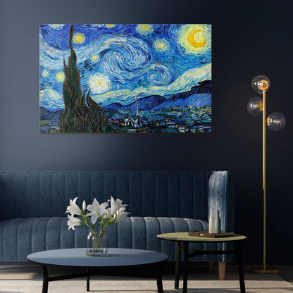 STARRY NIGHT Horizontal Canvas Print