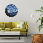 STARRY NIGHT Quadro Redondo Decorativo