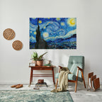 STARRY NIGHT Peel and Stick Horizontal Poster