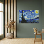 STARRY NIGHT Peel and Stick Horizontal Poster