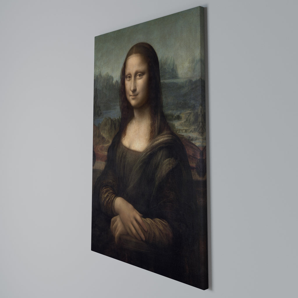 MONA LISA Vertical Canvas Print