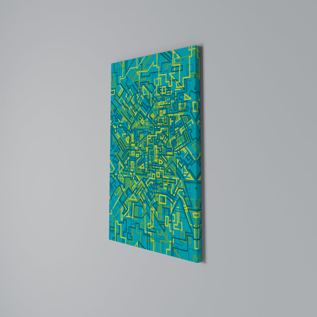 MONA LISA Vertical Canvas Print