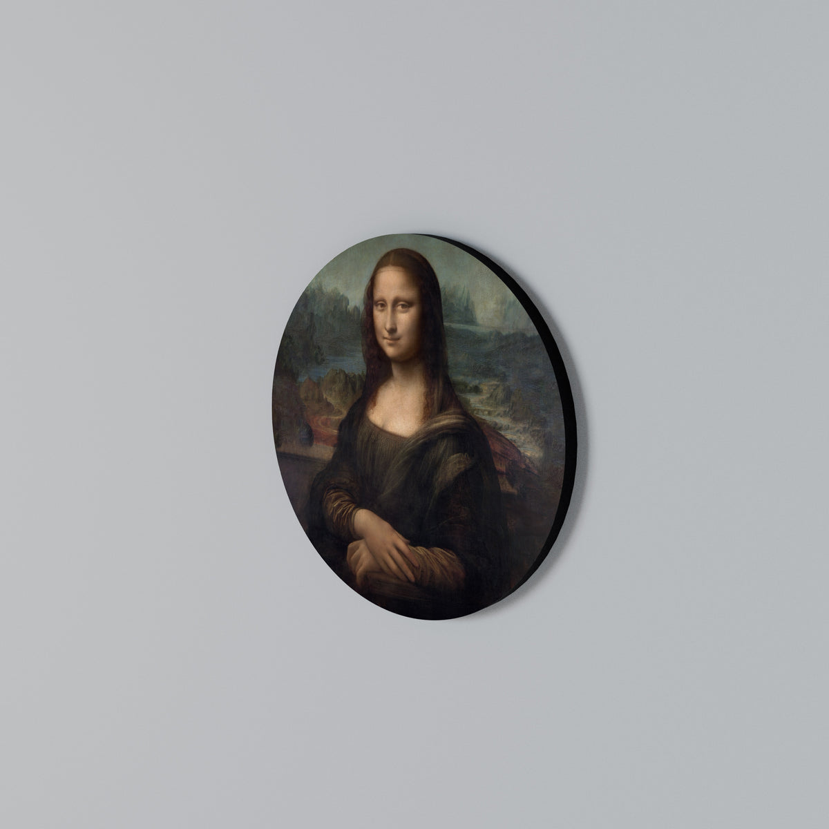 MONA LISA Arte de Parede Redonda