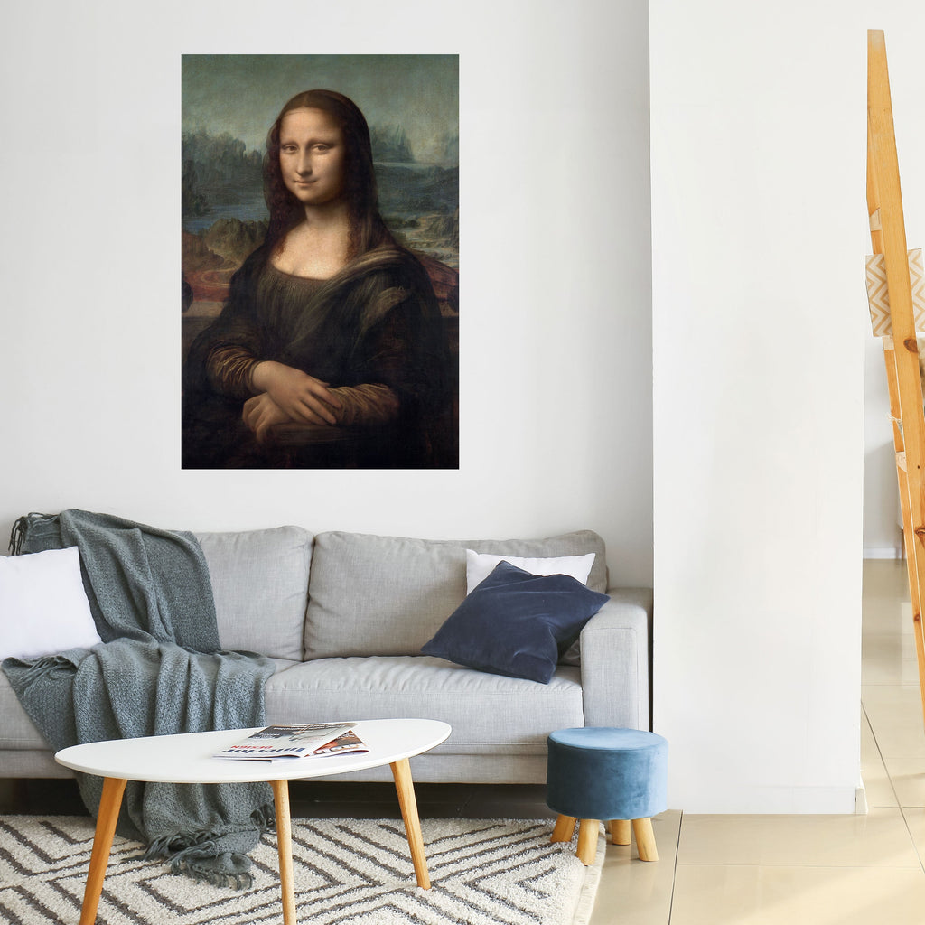 MONA LISA Peel and Stick Vertical Poster