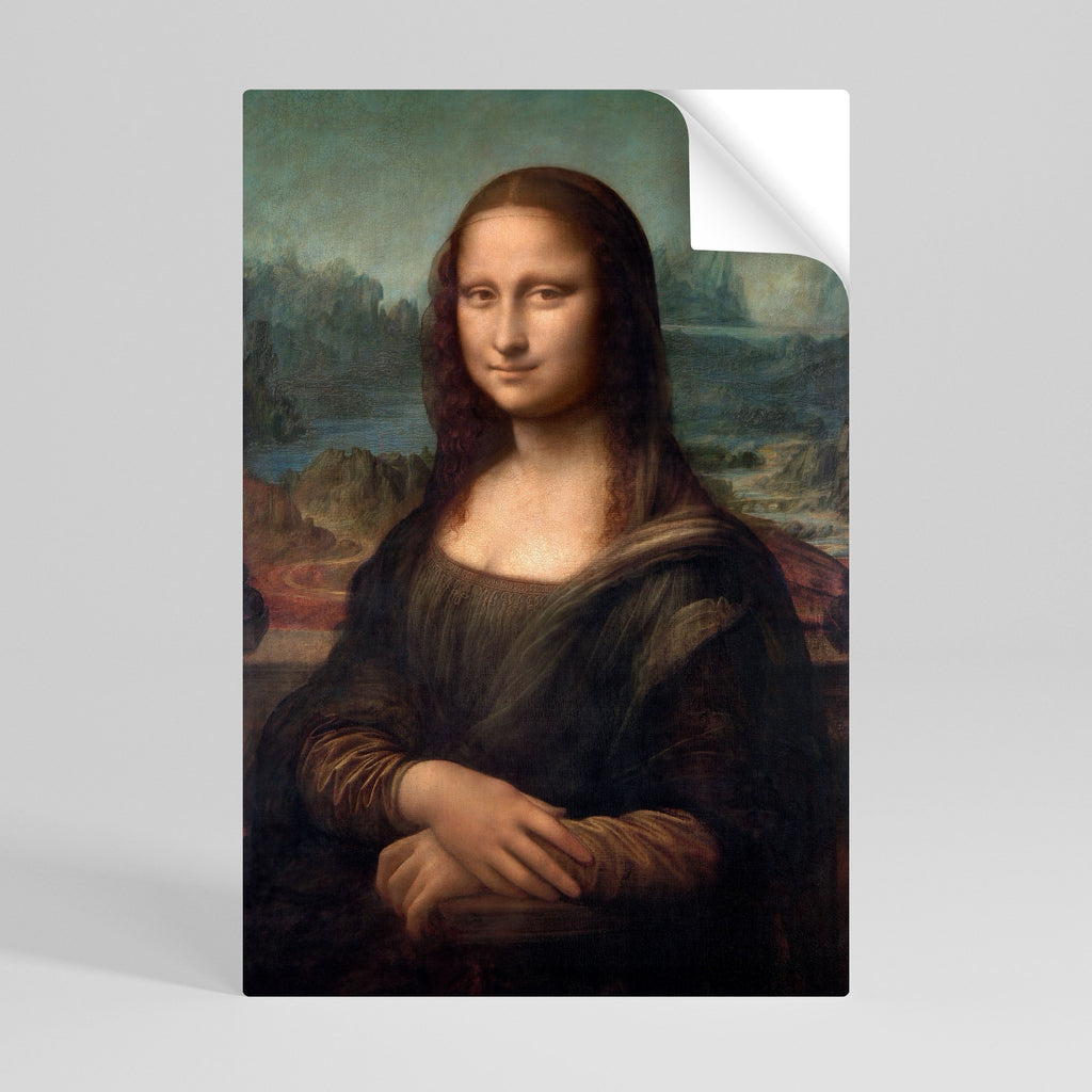 MONA LISA Peel and Stick Vertical Poster