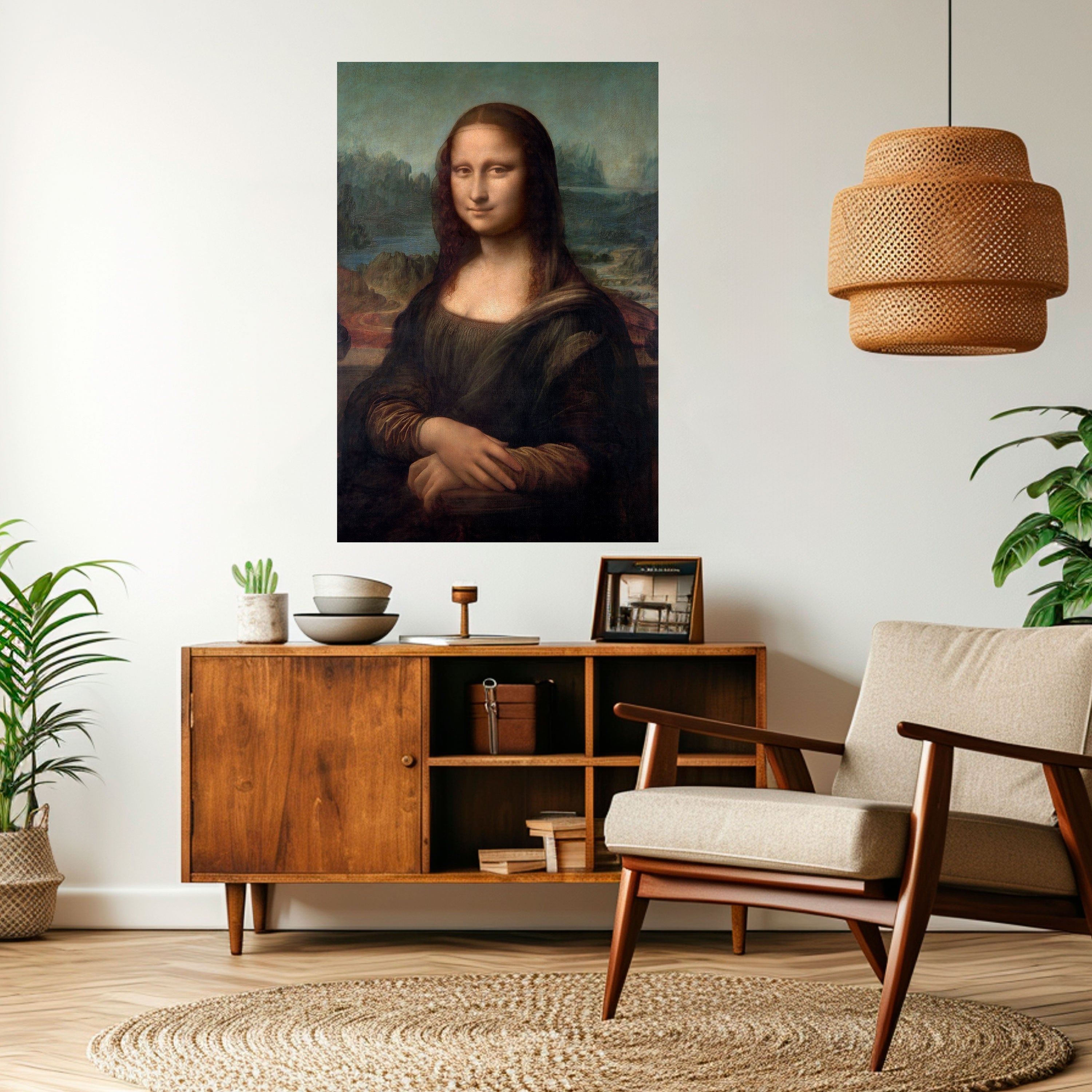 MONA LISA Poster Vertical Autocolante