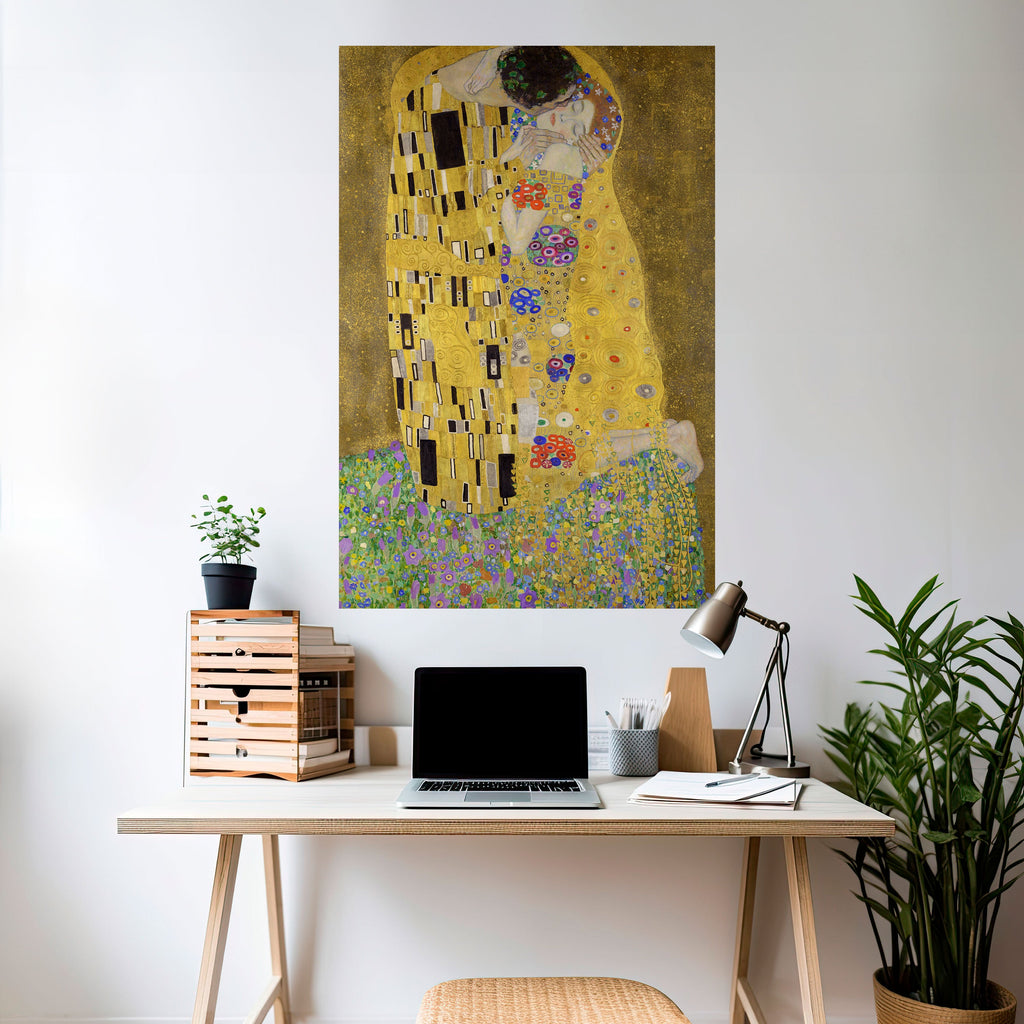 THE KISS Poster Vertical Autocolante