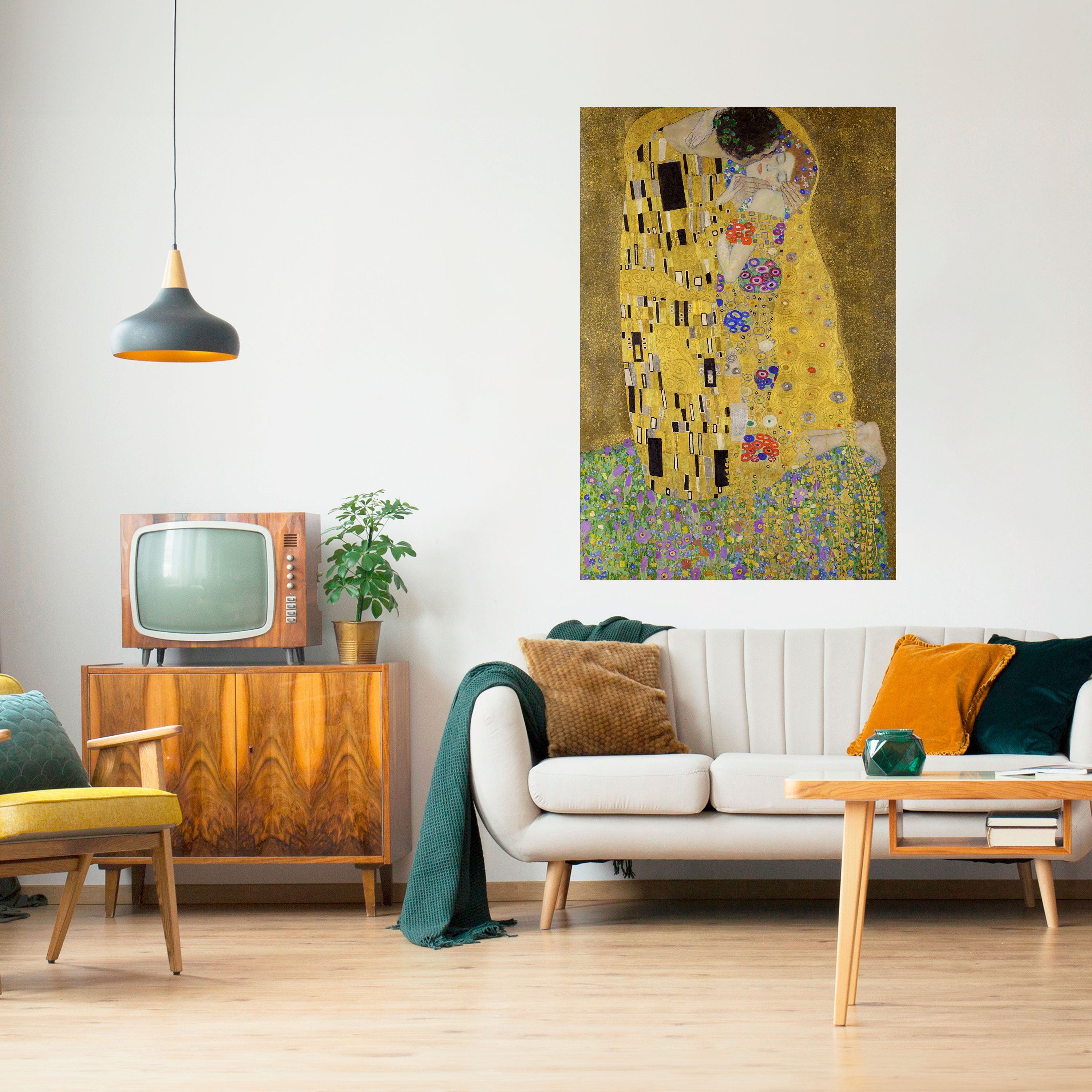 THE KISS Poster Vertical Autocolante