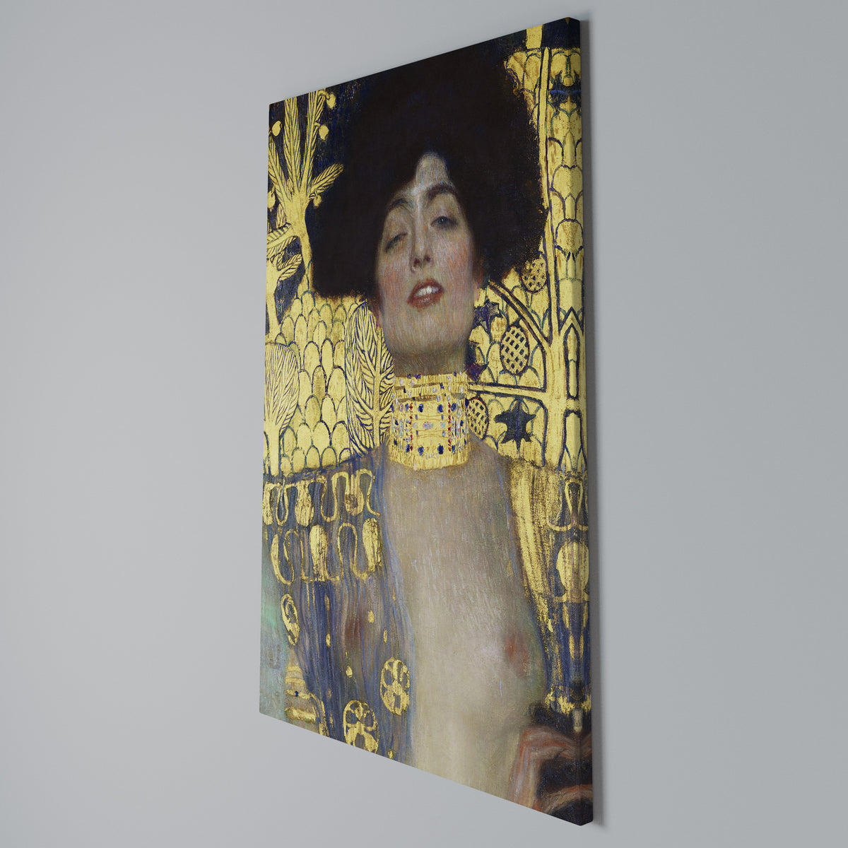 JUDITH & HOLOFERNES Quadro em tela vertical