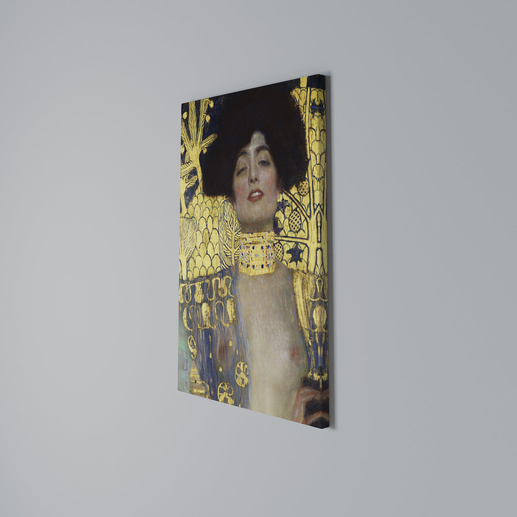 JUDITH & HOLOFERNES Quadro em tela vertical