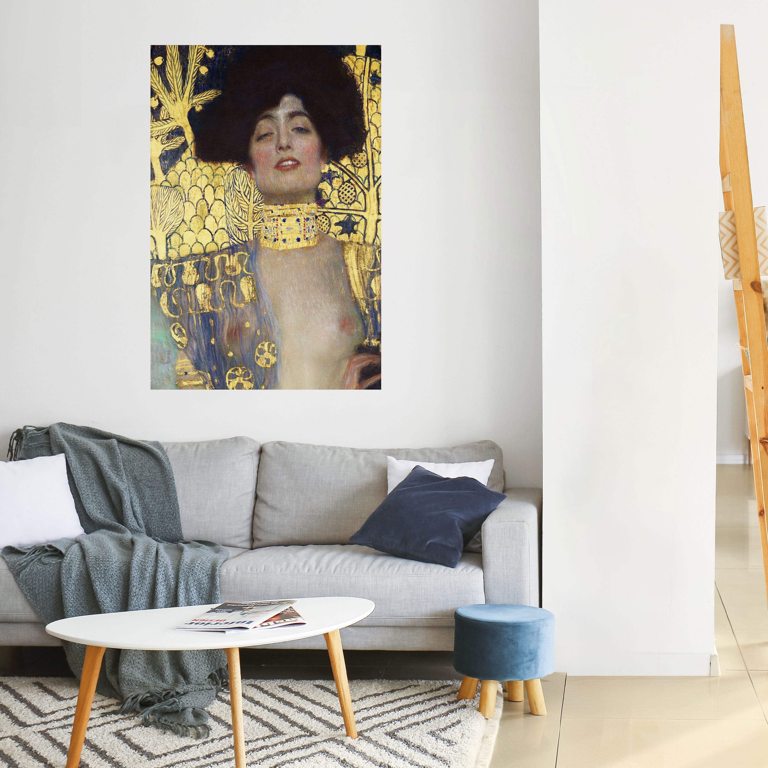 JUDITH & HOLOFERNES Peel and Stick Vertical Poster