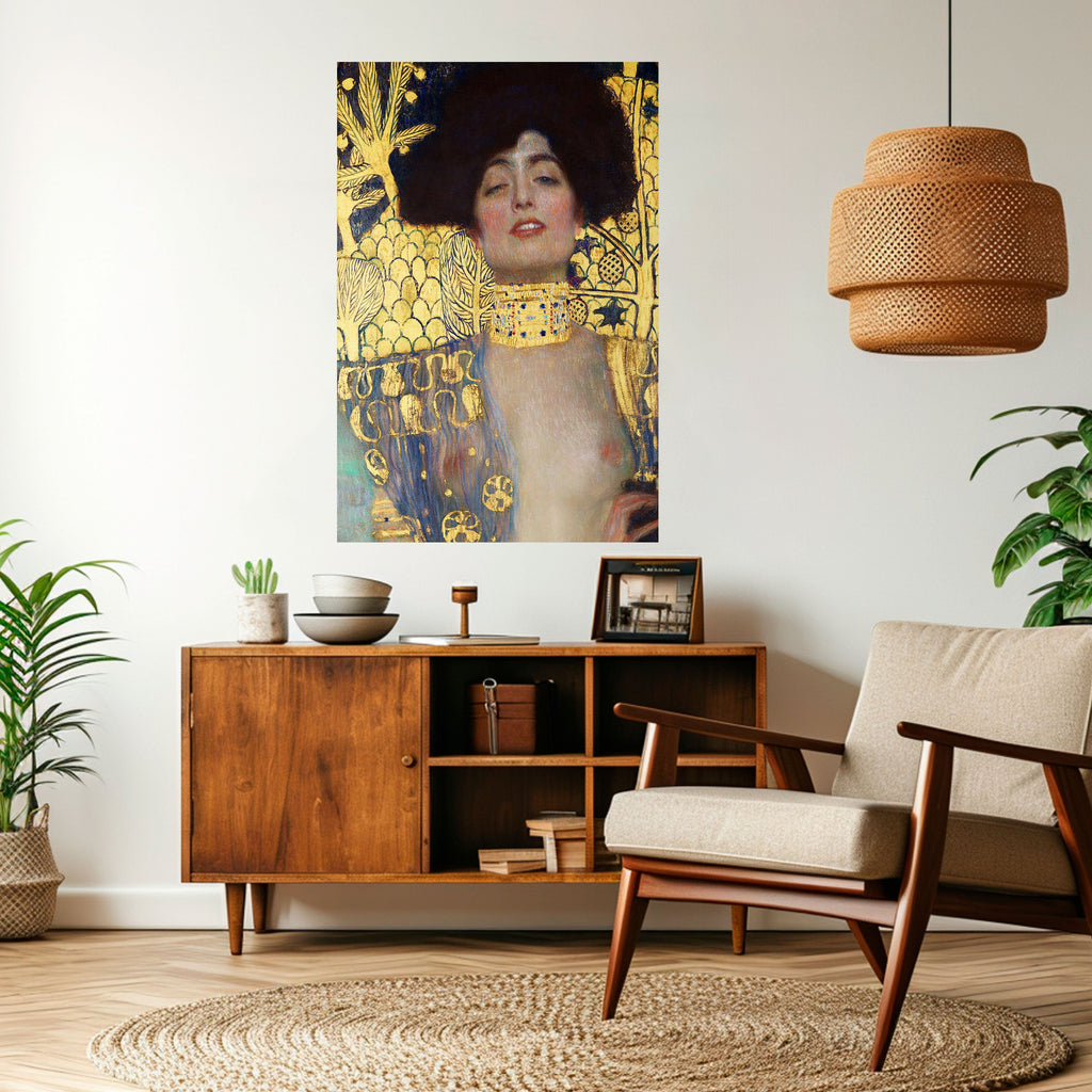 JUDITH & HOLOFERNES Peel and Stick Vertical Poster