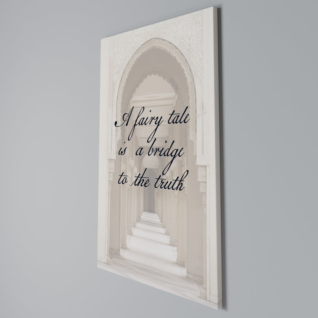 DREAMLIKE PASSAGE Quadro em tela vertical