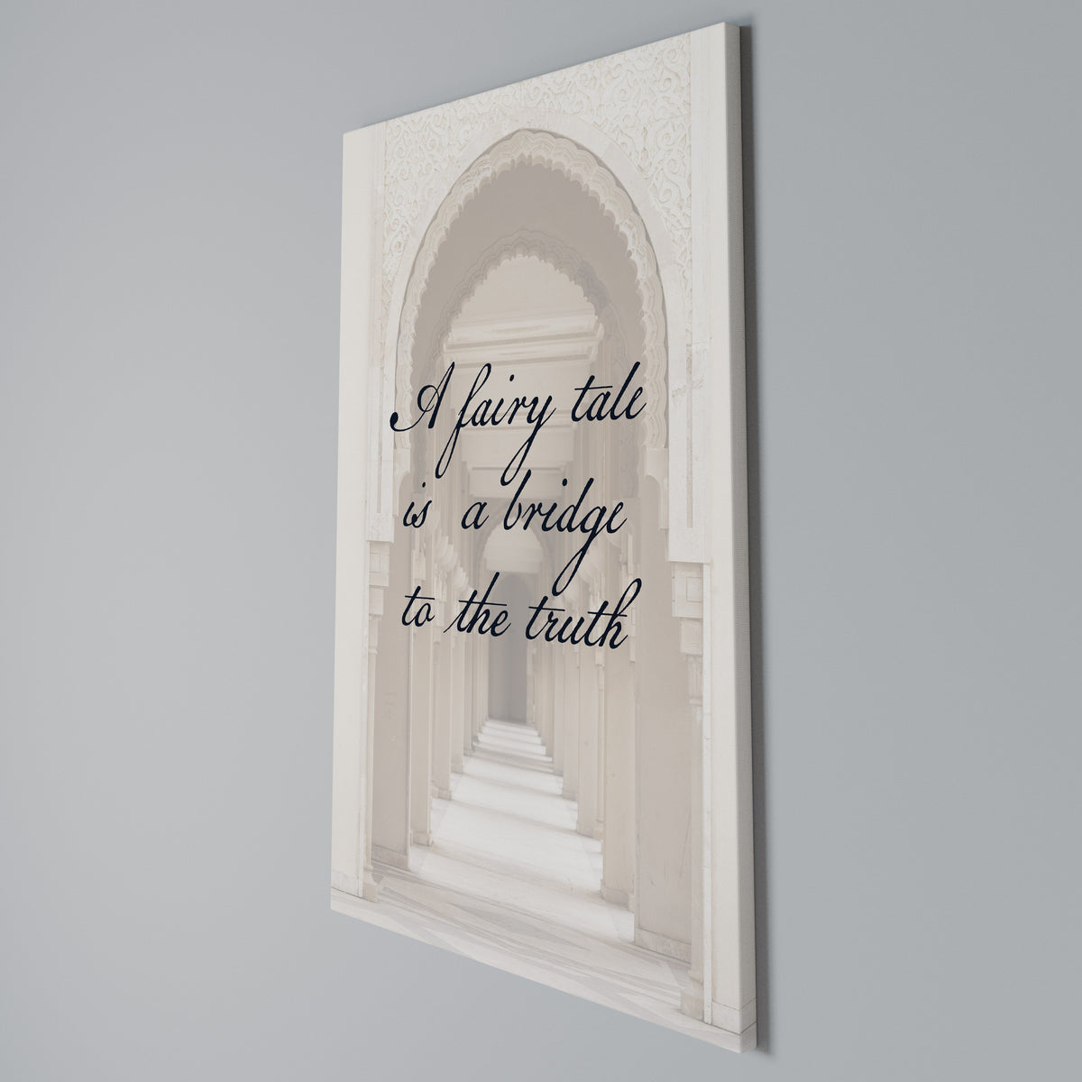DREAMLIKE PASSAGE Quadro em tela vertical