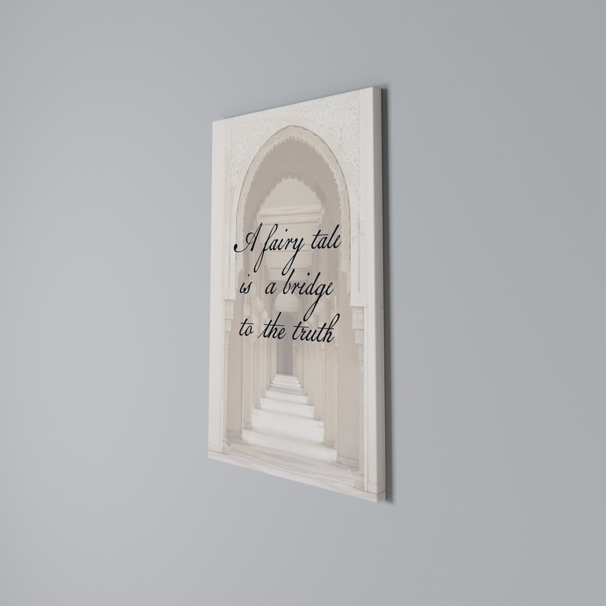 DREAMLIKE PASSAGE Quadro em tela vertical