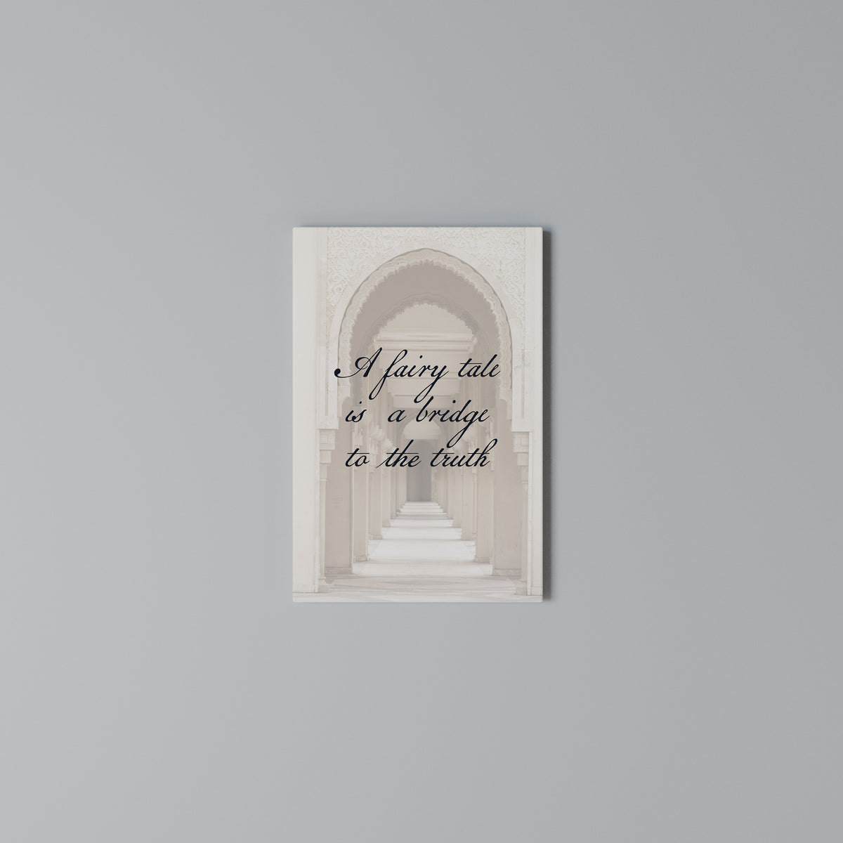 DREAMLIKE PASSAGE Quadro em tela vertical