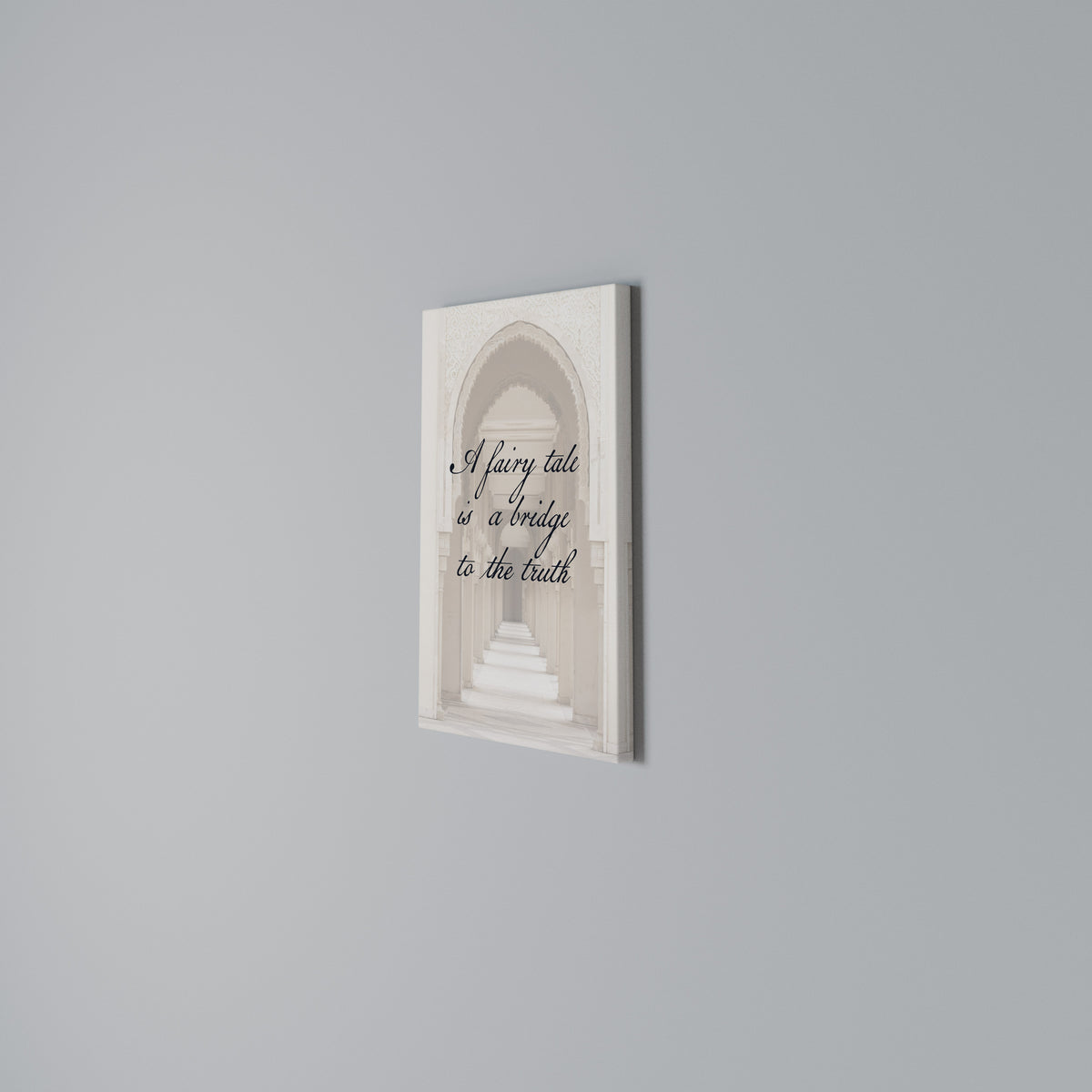 DREAMLIKE PASSAGE Quadro em tela vertical