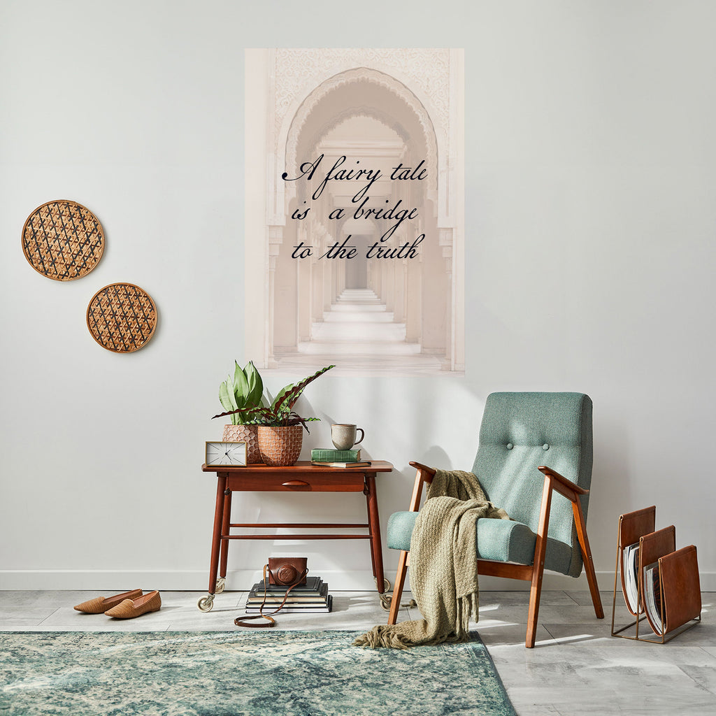 DREAMLIKE PASSAGE Peel and Stick Vertical Poster