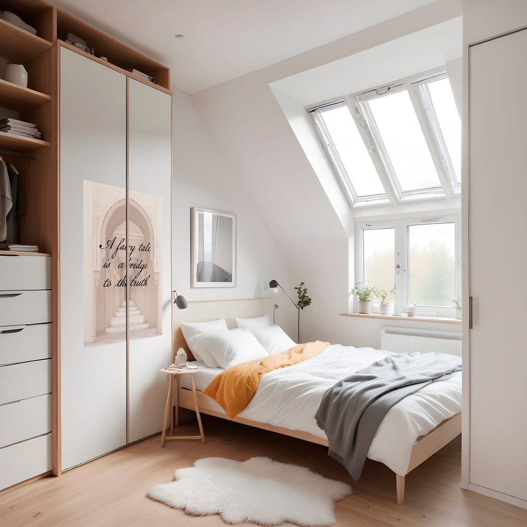 DREAMLIKE PASSAGE Peel and Stick Vertical Poster