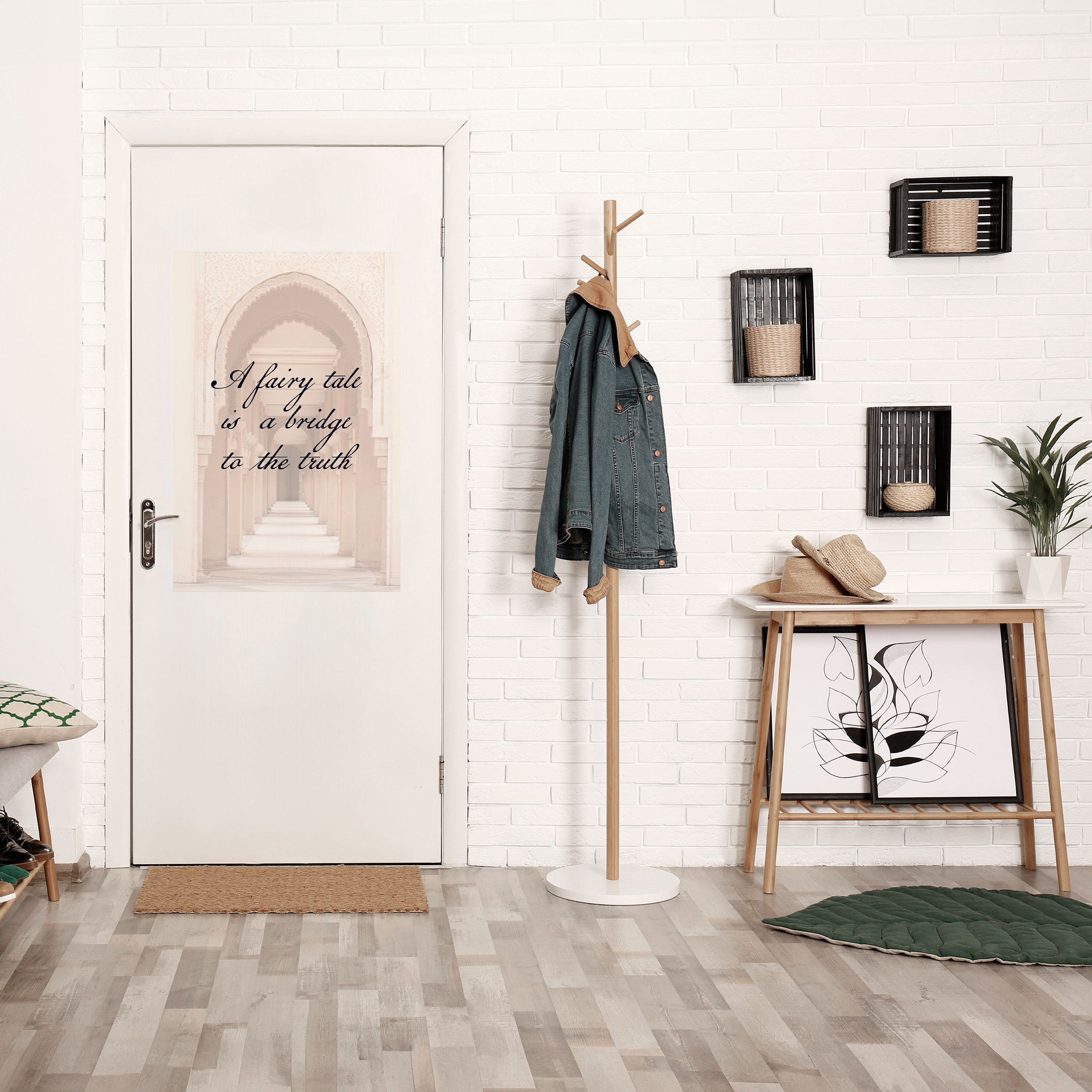 DREAMLIKE PASSAGE Peel and Stick Vertical Poster