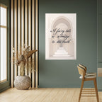 DREAMLIKE PASSAGE Peel and Stick Vertical Poster
