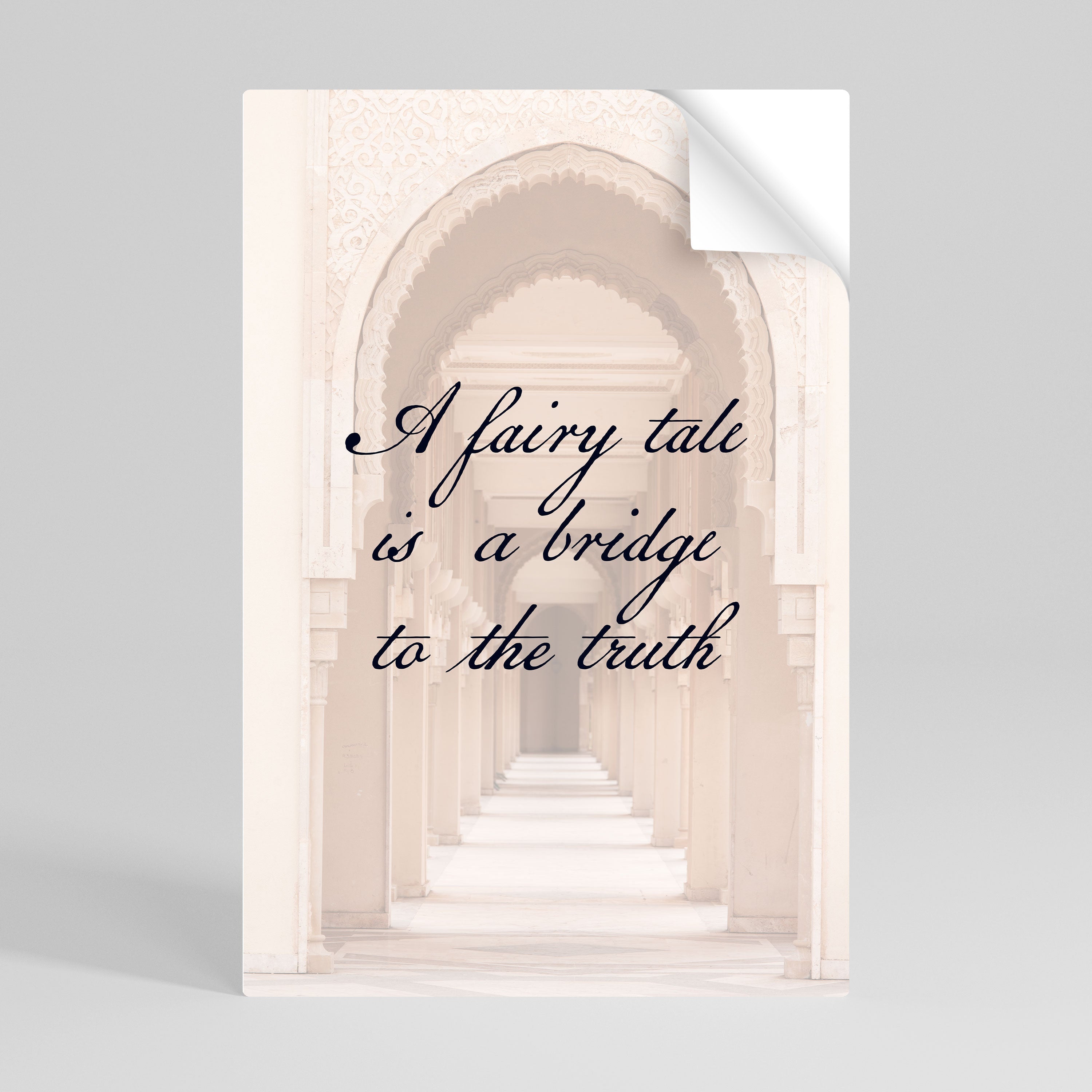 DREAMLIKE PASSAGE Poster Vertical Autocolante