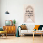 DREAMLIKE PASSAGE Peel and Stick Vertical Poster