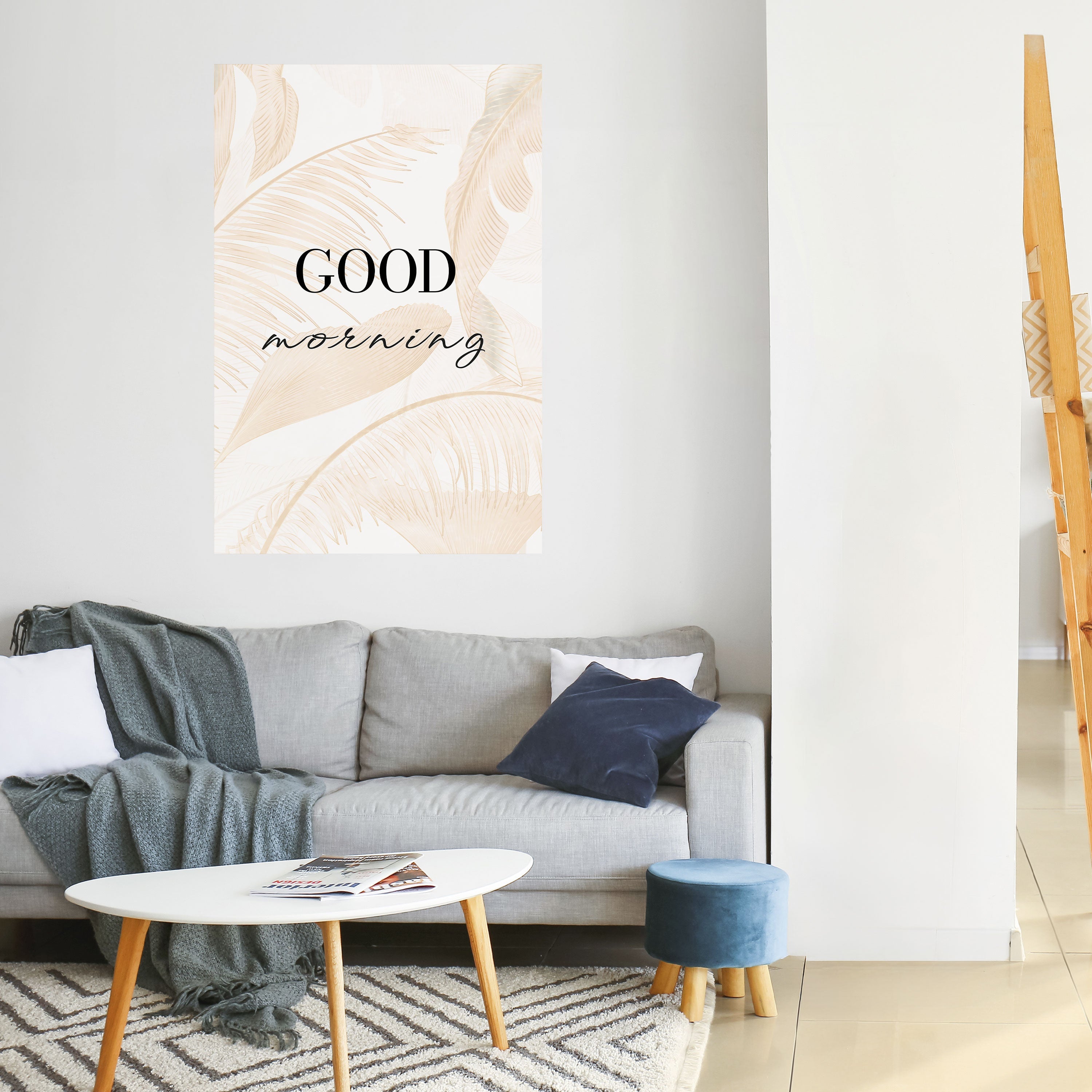 MORNING MIST MAGIC Peel and Stick Vertical Poster