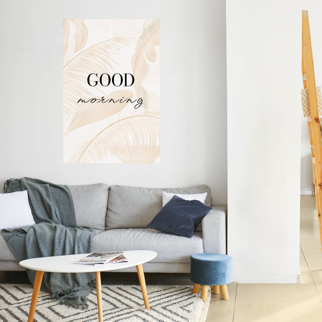 MORNING MIST MAGIC Peel and Stick Vertical Poster