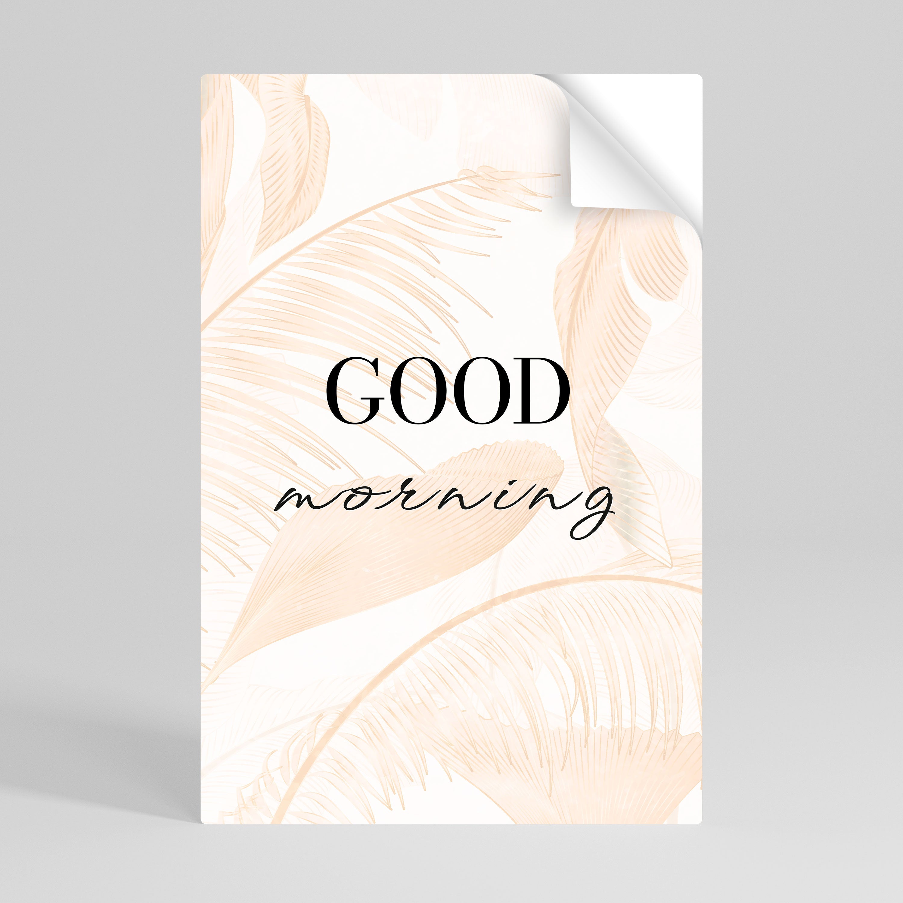 MORNING MIST MAGIC Poster Vertical Autocolante