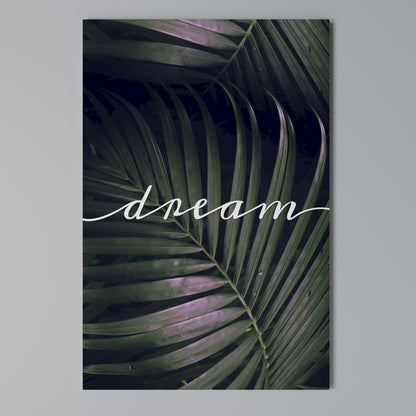 LUSH DREAMSCAPE Quadro em tela vertical