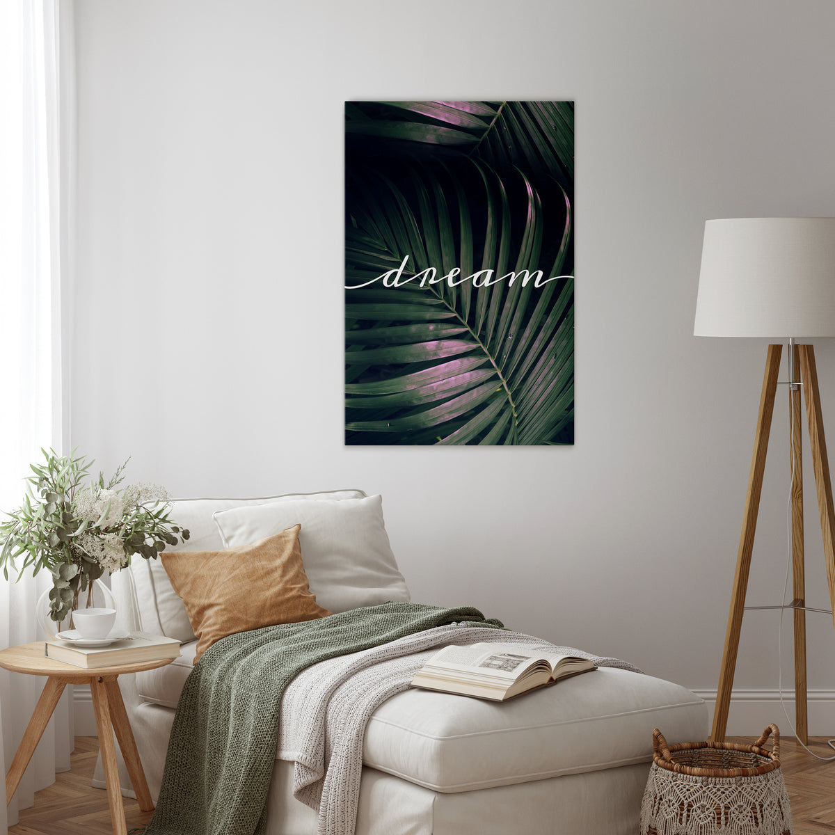 LUSH DREAMSCAPE Quadro em tela vertical