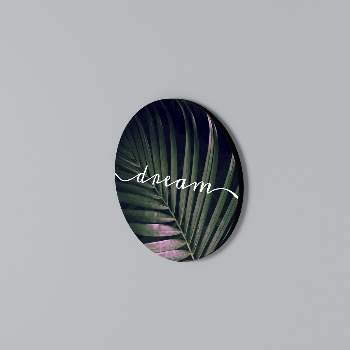 LUSH DREAMSCAPE Arte de Parede Redonda