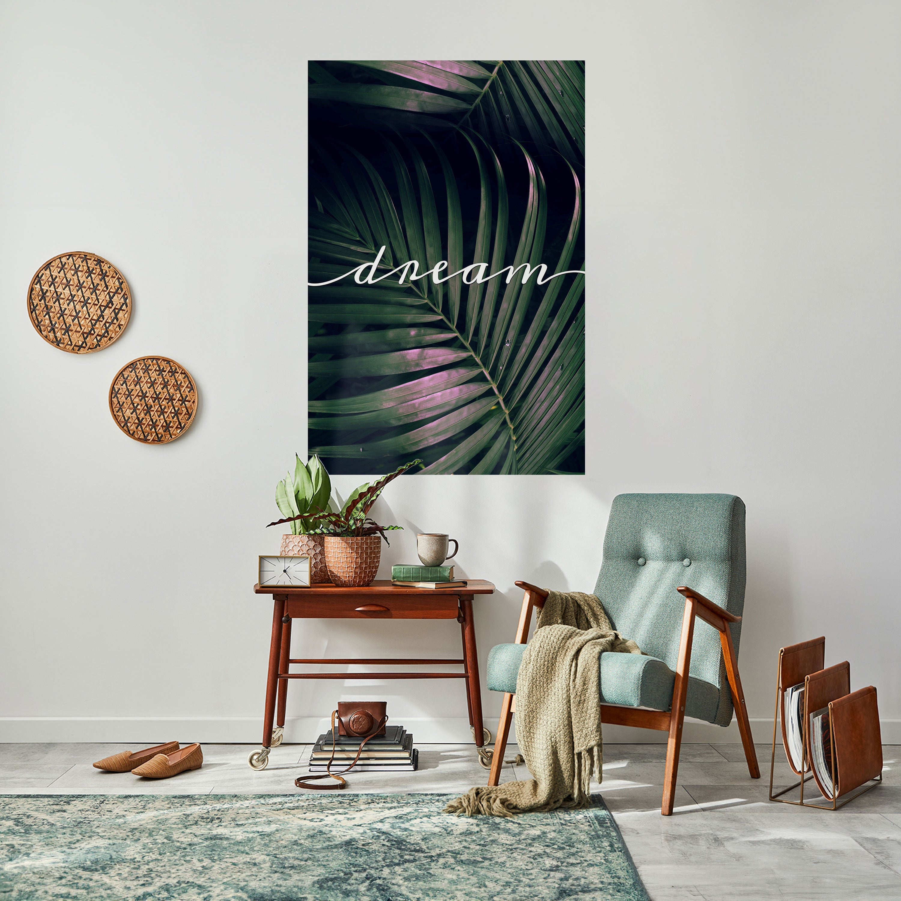 LUSH DREAMSCAPE Poster Vertical Autocolante