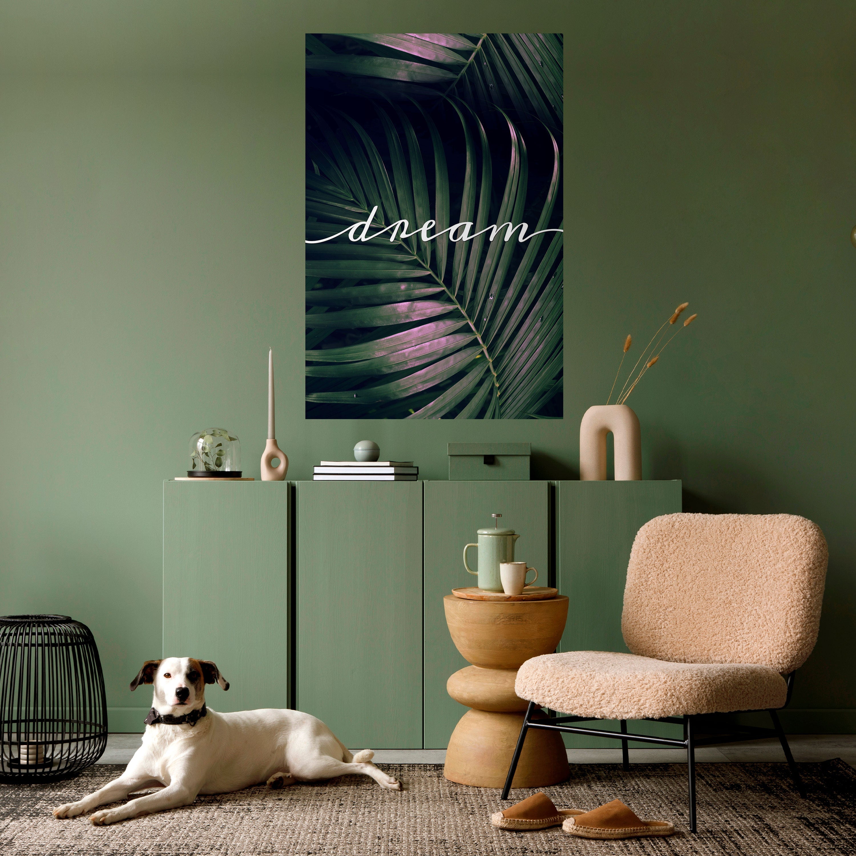 LUSH DREAMSCAPE Poster Vertical Autocolante