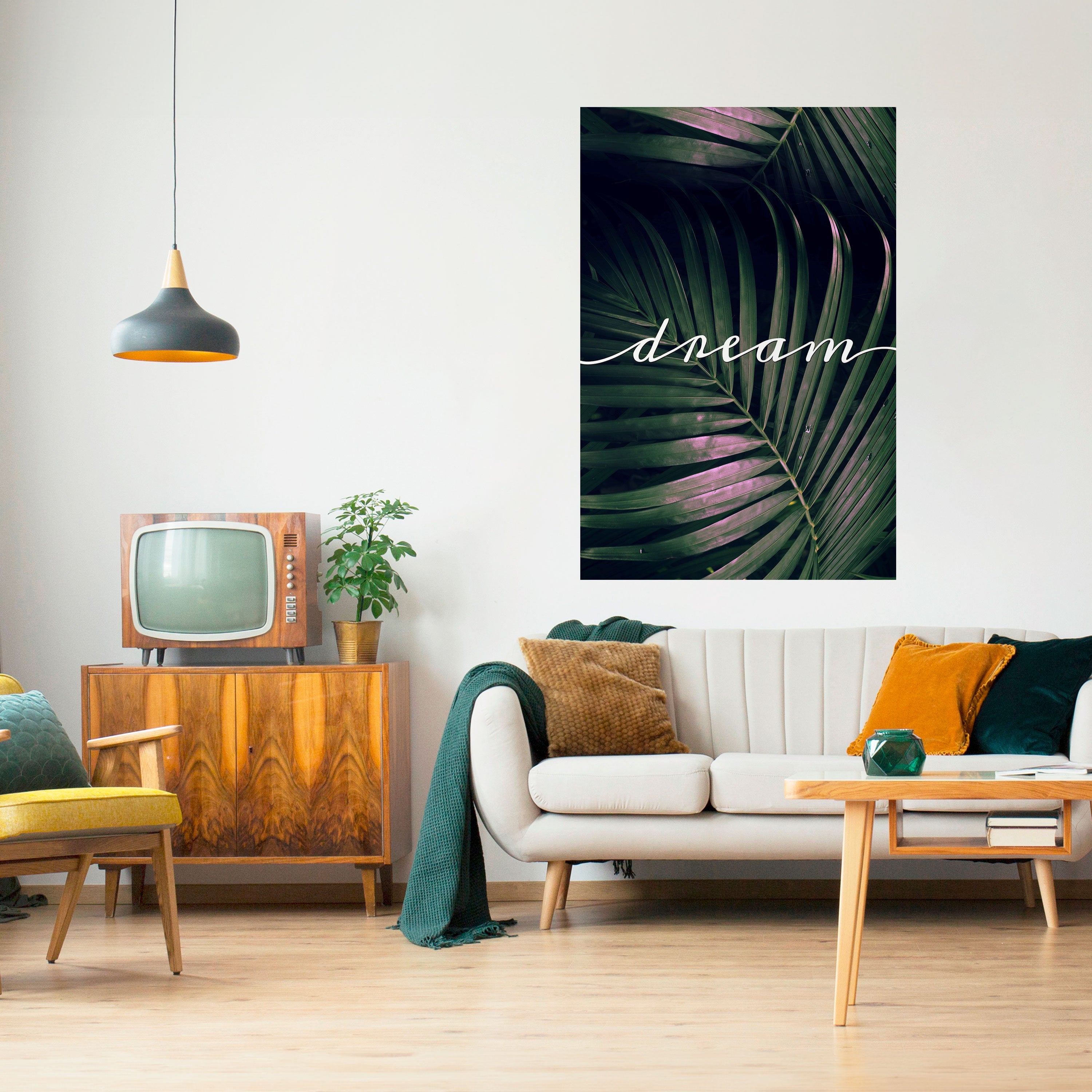 LUSH DREAMSCAPE Poster Vertical Autocolante