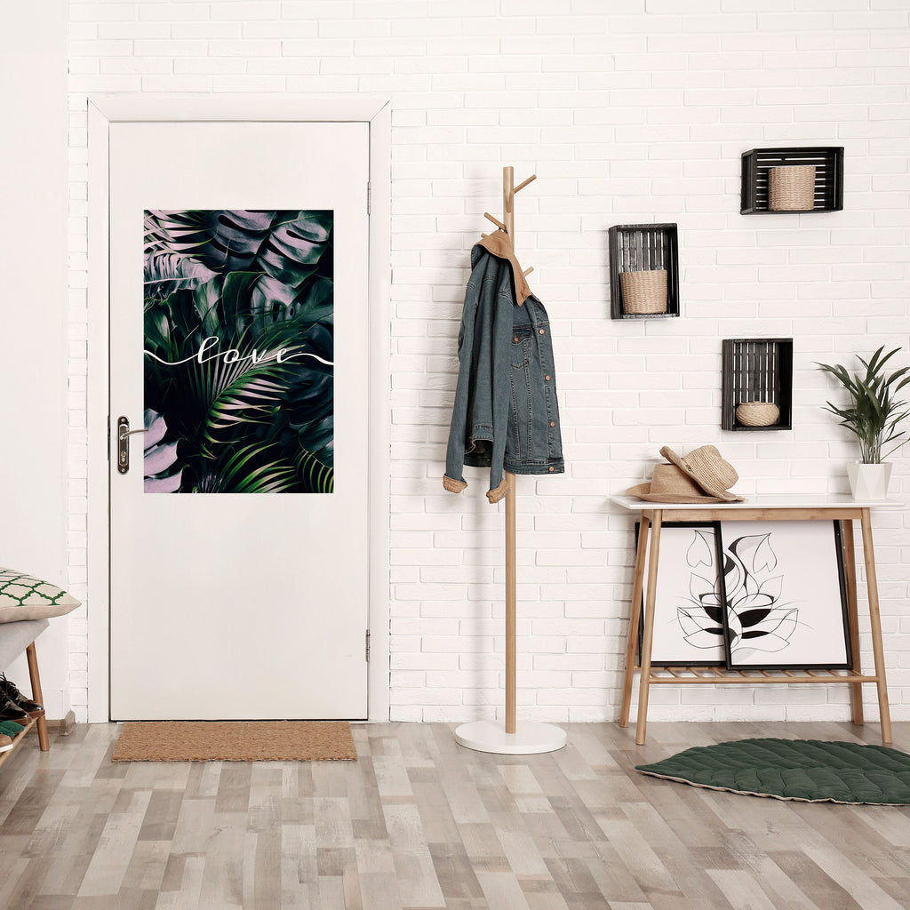 LOVE IN LEAVES Poster Vertical Autocolante