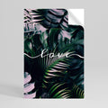 LOVE IN LEAVES Poster Vertical Autocolante