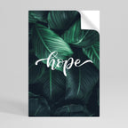 GREEN WHISPERS OF HOPE Poster Vertical Autocolante