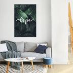 GREEN WHISPERS OF HOPE Poster Vertical Autocolante