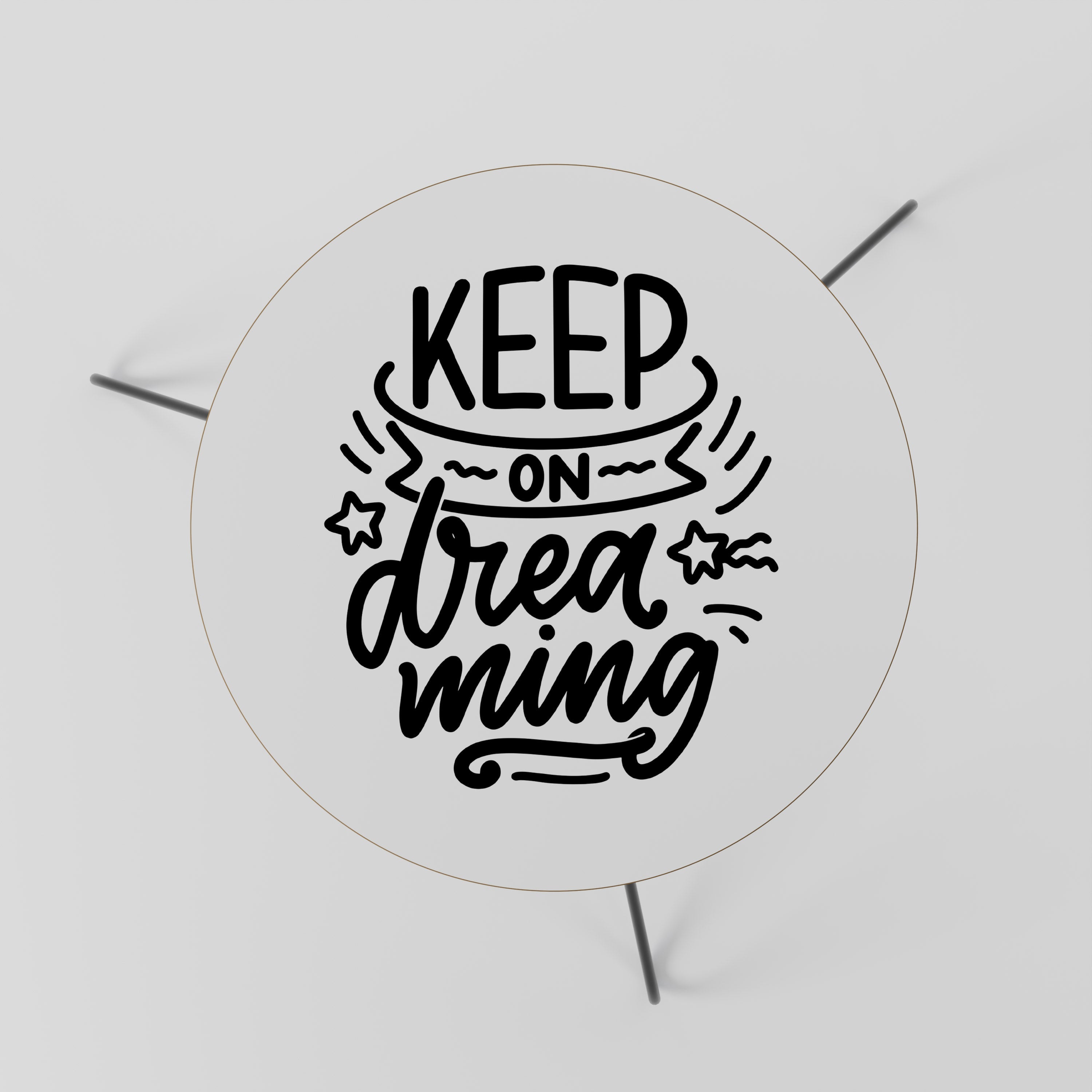 KEEP ON DREAMING Mesa de Centro 60