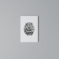 KEEP ON DREAMING Quadro em tela vertical