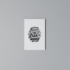 KEEP ON DREAMING Quadro em tela vertical