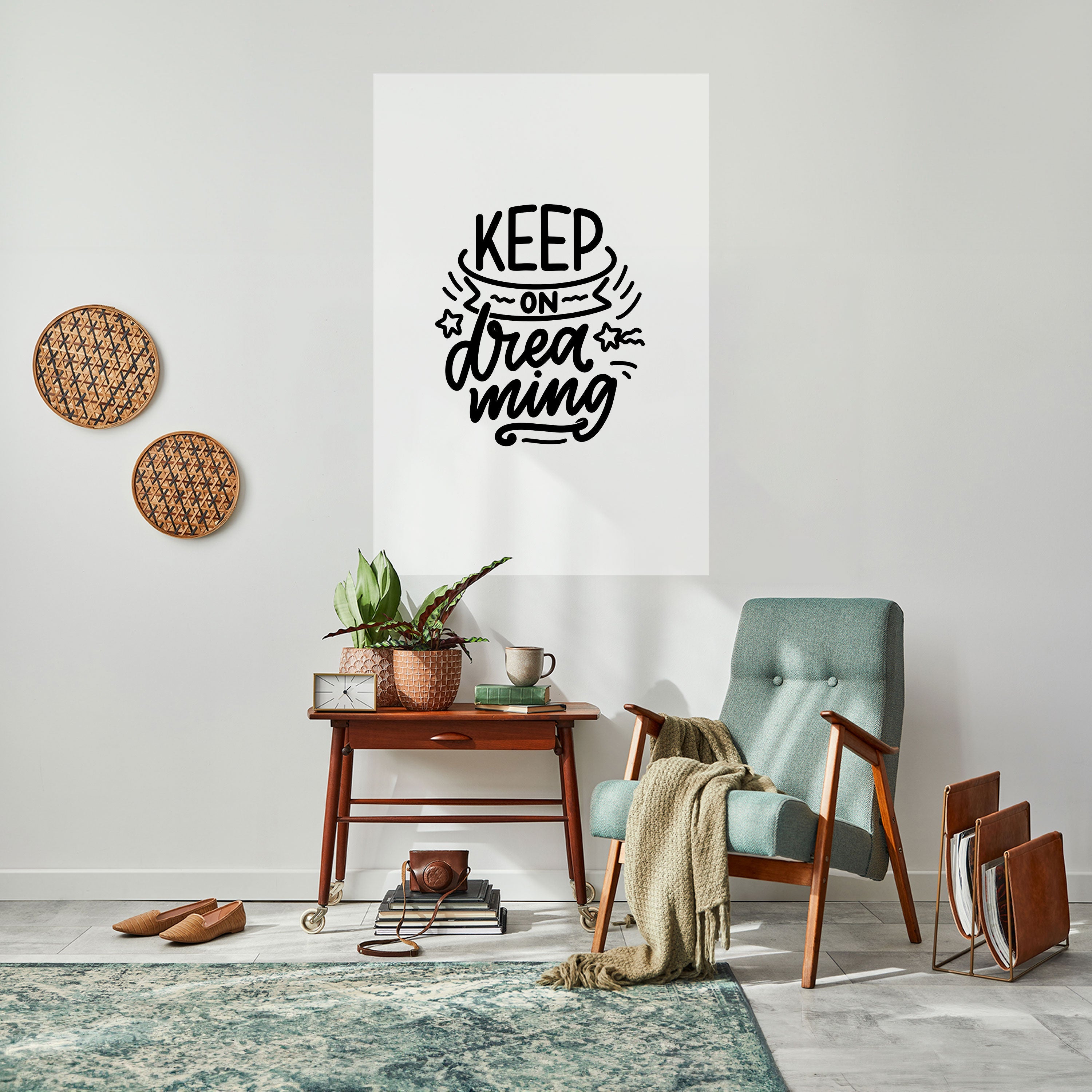 KEEP ON DREAMING Poster Vertical Autocolante