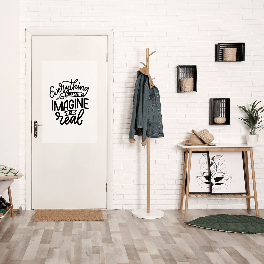 DREAMS BECOME REALITY Peel and Stick Vertical Poster